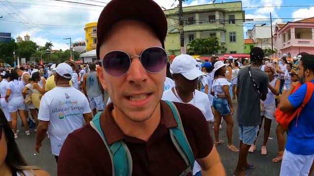 MIND-BLOWING first day in Salvador, Bahia (Lavagem do Bonfim Brazil) ?? смотреть онлайн