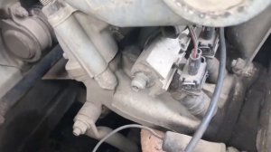 Одна из причин утечки антифриза-тосола на автомобиле ваз 21099-2110-2114 и тд