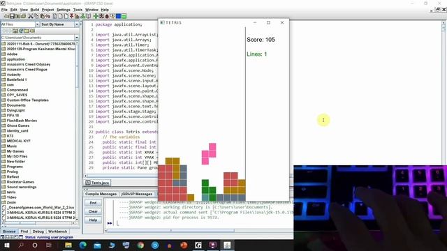 Assigment Group 4 Tetris Game java смотреть онлайн
