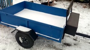 Собрал телегу к мотоблоку ;)