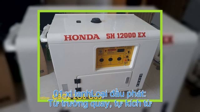 [Toàn Quốc] – Bán Máy phát điện chạy xăng 10kva siêu chống ồn Honda SH12000EX giá cực rẻ смотреть онлайн