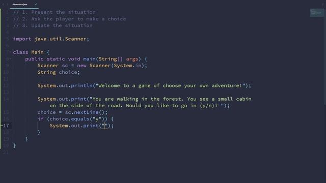 Choose Your Own Adventure Game Project - Java Basics 2.6 смотреть онлайн
