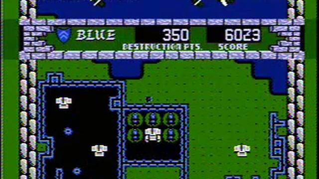 Rampart - NES Gameplay смотреть онлайн