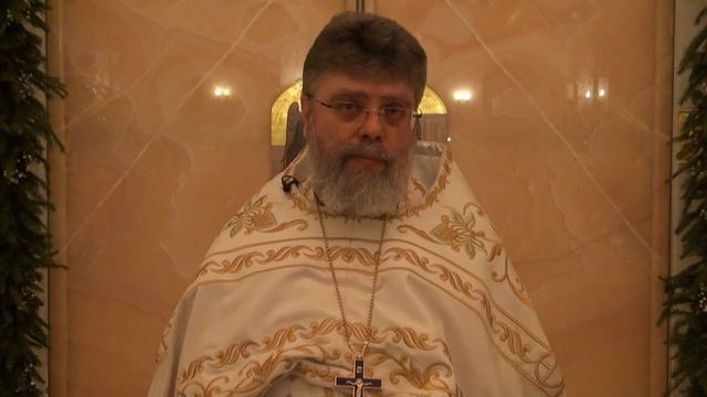 Слово перед причастием прот. Григория Григорьева на Рождество Христово 7 января 2021 г. смотреть онлайн