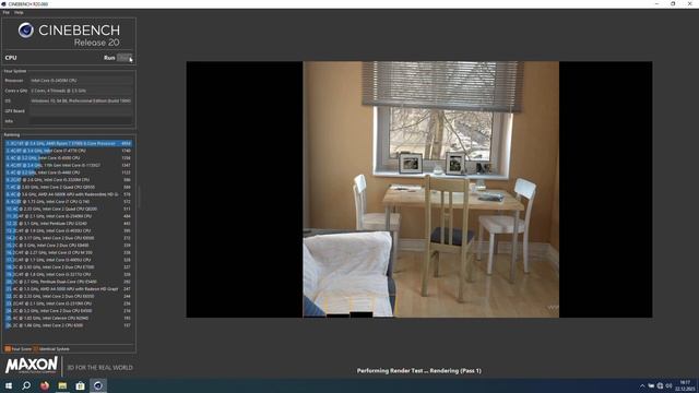 Cinebench R20 Intel i5-2450M 2.50 GHz смотреть онлайн