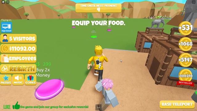 (2021) ALL *NEW UPDATE!?* [NEW ANIMALS] Zoo Tycoon ? OP CODES!? ROBLOX смотреть онлайн