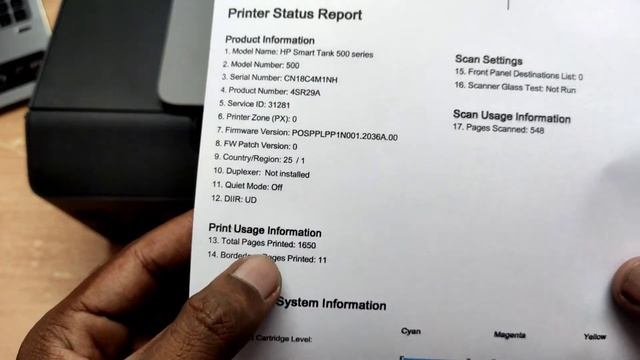 All Hp Printer FactoryReset Process Hp Smart Tank 500