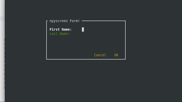 Python [npyscreen] 07 SplitForm and ActionForm смотреть онлайн