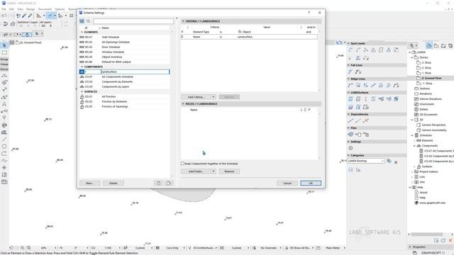 Terrain Composites and Schedules | LAND4 for ARCHICAD® смотреть онлайн