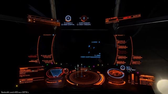Type 10 Defender Warship Test with a Couple Friends. PvP vs Vulture/FDL/Cutter (Elite Dangerous) смотреть онлайн