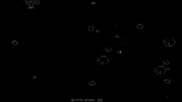 Asteroids (1979 Atari) (Arcade) смотреть онлайн