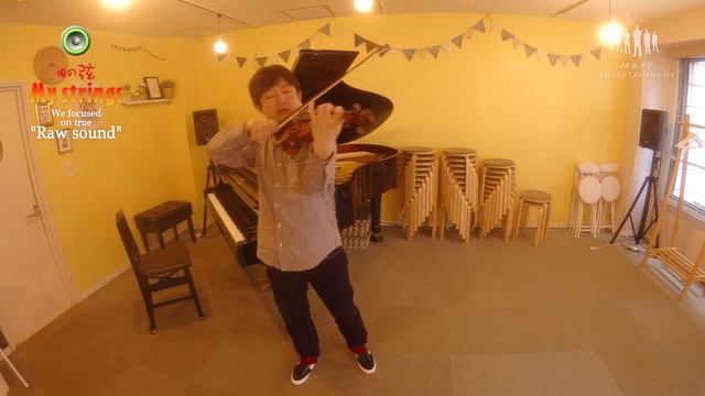 Paganini: 24 Caprices Op.1 - No.4 on Violin - Kazuhiro Takagi | My strings YouTube Channel / Japan смотреть онлайн