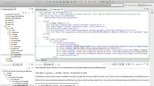 WebLogic Server 12.2.1 - Deploying Java EE 7 Applications to Partitions from Eclipse смотреть онлайн