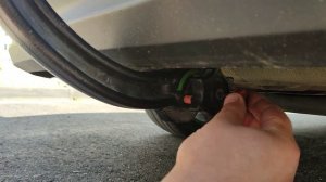 Снятие крюка фаркопа Westfalia