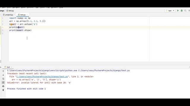 Datatypes in Numpy-TELUGU|Numpy Datatypes|Datatypes-Numpy|Python Tutorial for beginner|Coding Trick смотреть онлайн