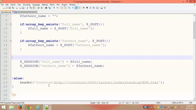 Basic PHP input data stored in Browser session смотреть онлайн