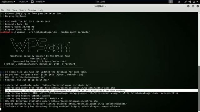 HOW TO FIND A WORDPRESS WEBSITE VULNERABILITIES | HINDI смотреть онлайн