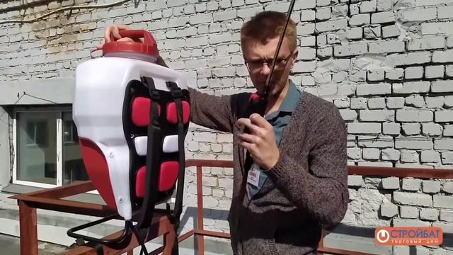 Новинка - аккумуляторный опрыскиватель Elitech "ОСА 18/15 смотреть онлайн