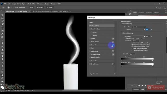 How To Create Fire Or Smoke Effect in Photoshop cc смотреть онлайн