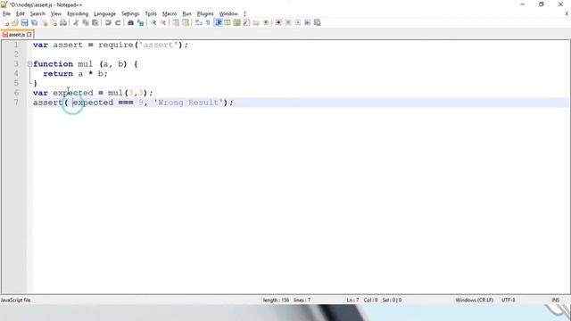 Assert In Node JS смотреть онлайн