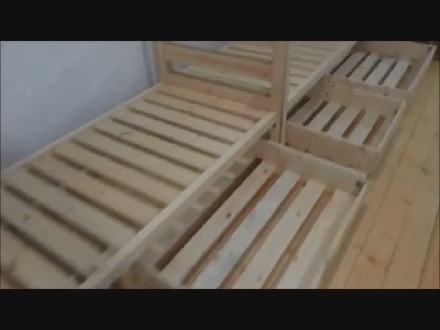 Изготовление деревянной детской кровати своими руками.mp4 смотреть онлайн