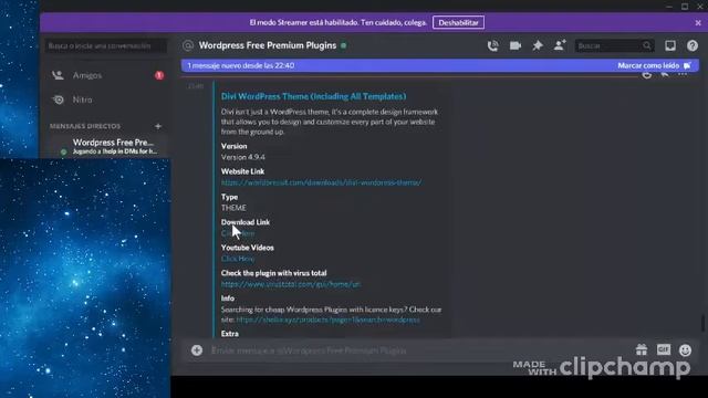 WordPress Free Plugins - Discord Bot смотреть онлайн