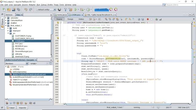 Java Application Program Connect to Database смотреть онлайн