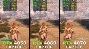 RTX 4050 vs RTX 4060 vs RTX 4070 Laptop - Test in 5 Games - How Big is the Difference?