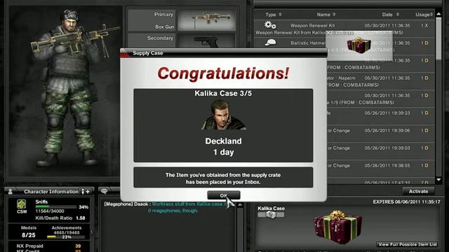 Combat Arms: Facebook Fan Kalika Case Login Event 500,000 Fans смотреть онлайн