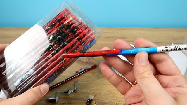 Сколько карандашей заточит китайская электроточилка за 1 минуту? Электро точилка с Алиэкспресс! смотреть онлайн