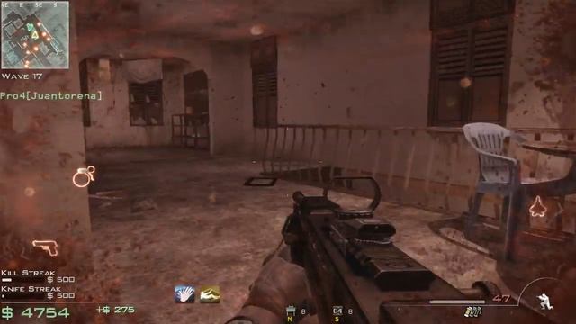 Играем в выживание CoD: Modern warfare 3. Случайный напарник, Bakaara, 28 волна. смотреть онлайн