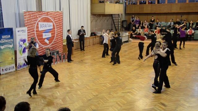 ХАСТЛ, Discofox, УРАГАН 2019, ДнД Rising Star 116 финала, заход 4, танец 2 смотреть онлайн