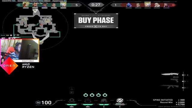 BroCK (VALORANT/CSGO)Live Stream India#45, Road to Radiant. смотреть онлайн