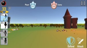 ВЕЛИКАНЫ СТИКМЕНЫ АТАКУЮТ ЗАМОК - НОВАЯ Игра Stickman:Legacy of War 3D Прохождение. Стикмены атакую