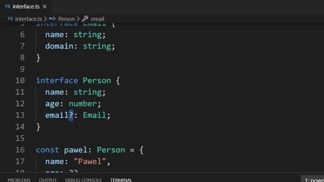 Interfejsy - Wprowadzenie do TypeScript #5 смотреть онлайн