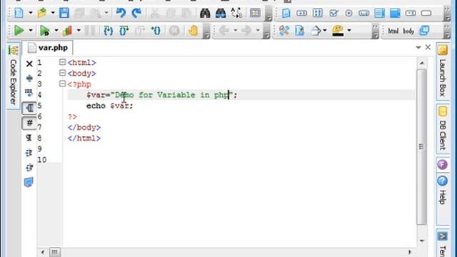 Php Tutorials-03-variables in php - www.vdesignourweb.com смотреть онлайн