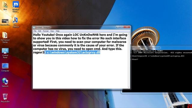 How to fix No such interface supported error смотреть онлайн