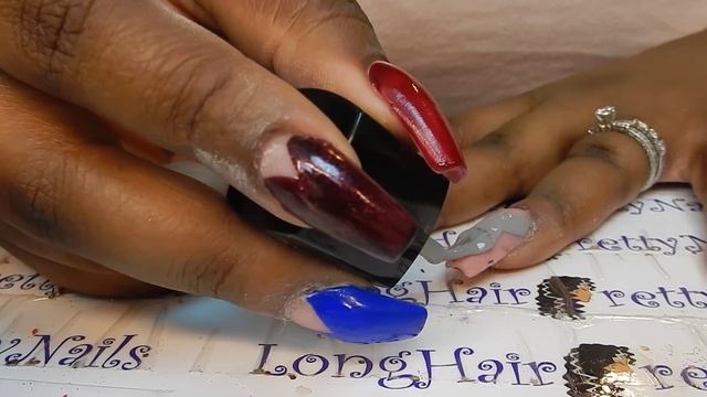 Acrylic Nails | Phenom Vivid Colour Polishes by Jessica Cosmetics | LongHairPrettyNails смотреть онлайн