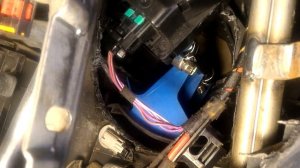 Работа заслонки климата Citroen C5 рестайл