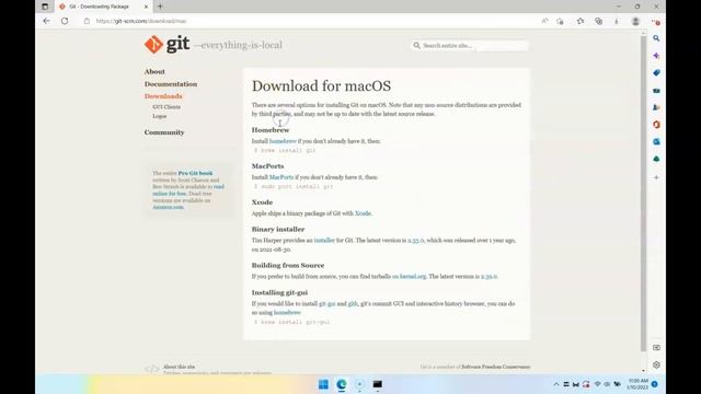 Git Installation and Setup смотреть онлайн