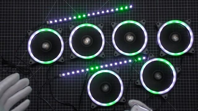 ВЕНТИЛЯТОР С RGB ПОДСВЕТКОЙ С ALIEXPRESS / ОБЗОР + ТЕСТЫ смотреть онлайн