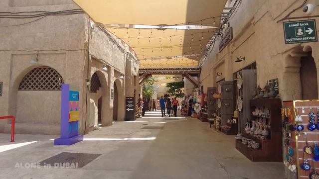 Dubai Al Seef Old Town Walking Tour 4K?? смотреть онлайн