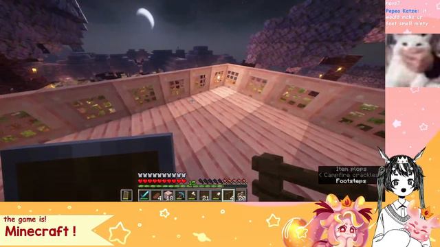 am back again! with some midnight minecraft! 🌸 | Minecraft смотреть онлайн