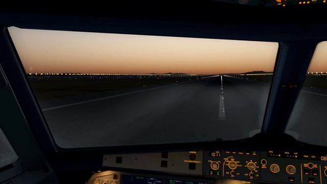 Sunset landing in Tehran Imam Khomeini International Airport (OIIE), Airbus A320 Iran Air смотреть онлайн