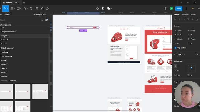 Figma Impressa UI Kit смотреть онлайн