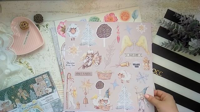 Обзор посылки из магазина Хомячьи запасы\скрапбукинг смотреть онлайн