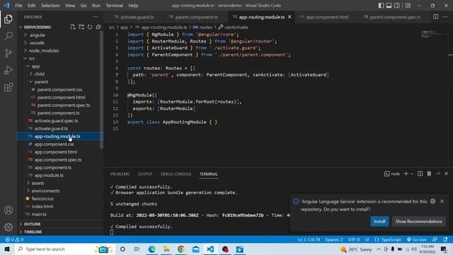Angular 1 Minute Learning - What is CanActivate Guard - Episode 15 смотреть онлайн
