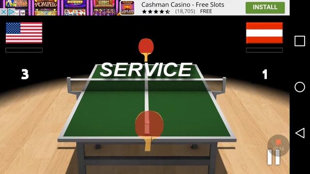 Virtual Table Tennis 3D: Longest Match Ever смотреть онлайн