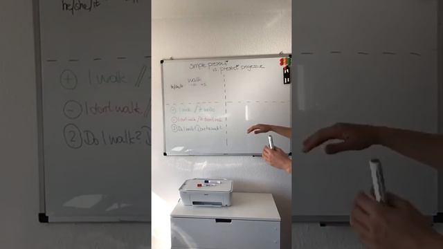 Englisch Hilfen - present simple vs present progressive- Video 3 смотреть онлайн
