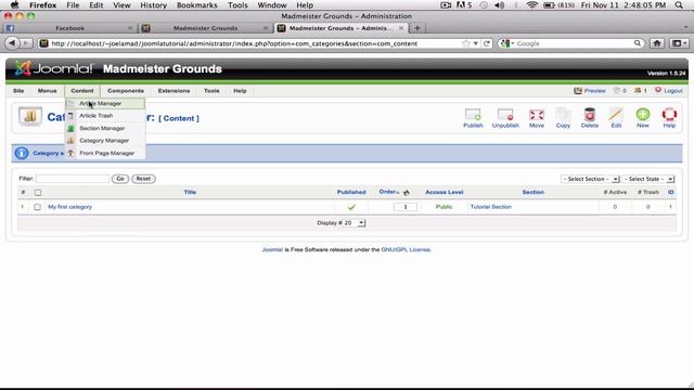 Joomla tutorial (tagalog version) - categories and sections смотреть онлайн